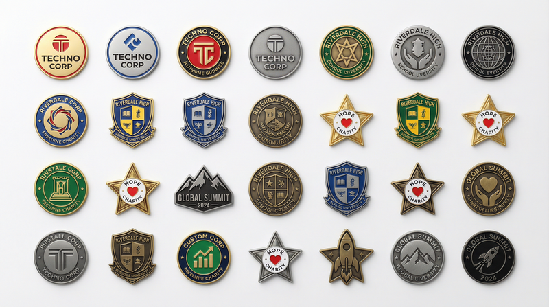 30+ Diverse Badge Collection
