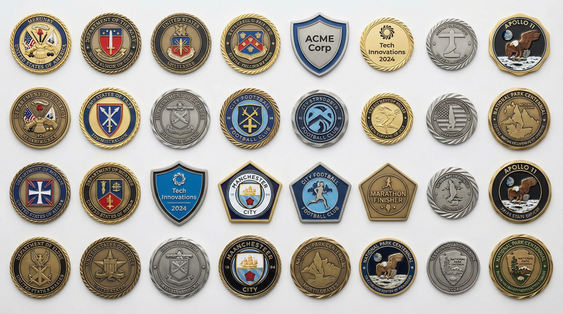 30+ Challenge Coin Collection